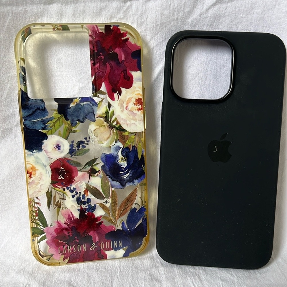Two iPhone 13 Pro phone cases. NWOT